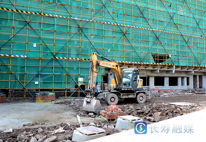 鹿坪老年养护院项目施工进度过半 (4)