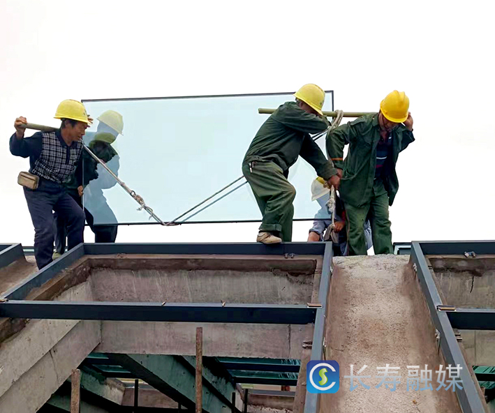 兴隆老年养护院主体结构施工完毕 (3)