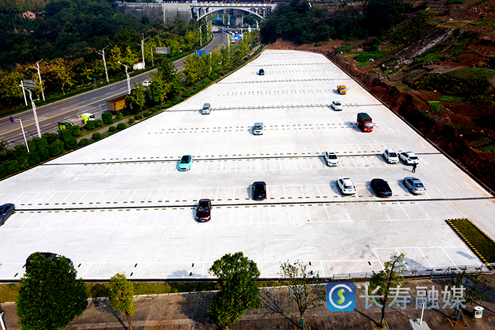 长寿城区新投用停车位300余个