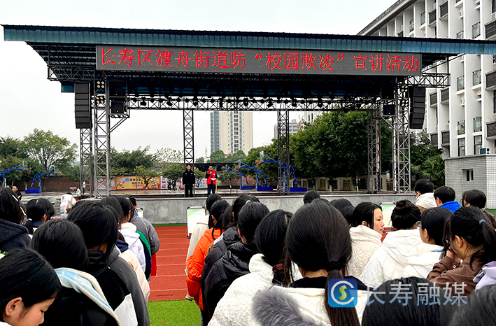 普法宣传进校园 (1)