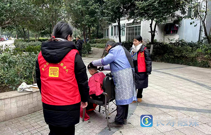 晏家街道迎春纳福新春到 (2)